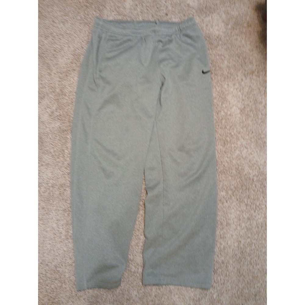 Nike Gray Flare Leg Sweatpants Size Xl Y2K - Picture 1 of 7